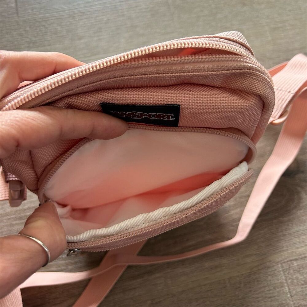 JanSport Pink Crossbody Bag - Picture 7 of 11